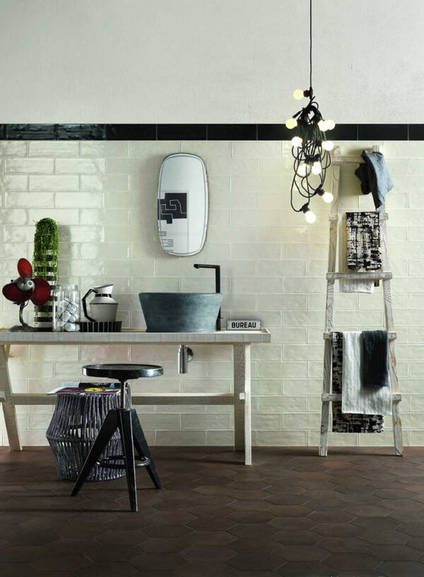 Ragno Brick Glossy Wandverkleidung   | Bodenfliesen und Fliesen