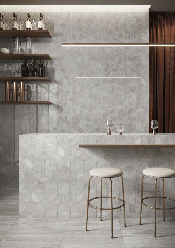 Refin Ceramiche Prestigio Travertino Küchenbodenfliese