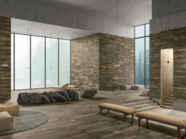 Refin Ceramiche Cortina Holzoptik Bodenfliese | Mosaike und Fliesen