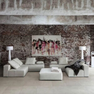 Refin Ceramiche Bricklane Steinoptik Bodenfliese | Fliesen und Fliesen