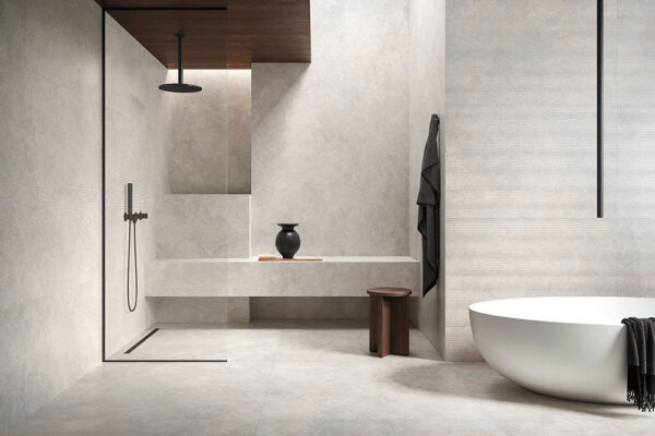 Refin Ceramiche Etherea modern Badezimmer | Fliesen und Fliesen