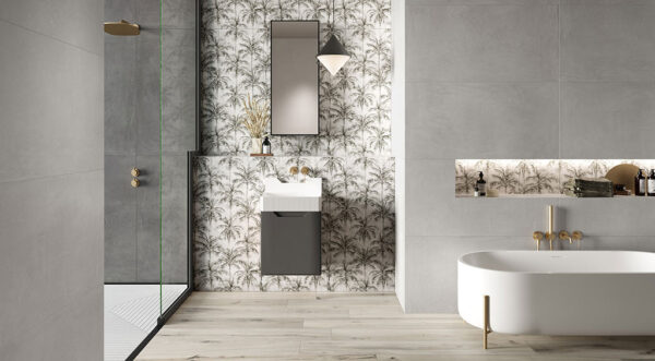 Rondine Ludo modern Badezimmer | Fliesen und Bodenfliesen