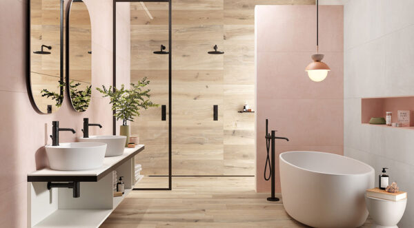 Rondine Ludo modern Badezimmer | Fliesen und Fliesen