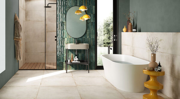 Rondine Manhattan modern Badezimmer | Fliesen und Fliesen