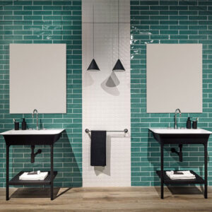 Sant'Agostino Decorline Klassisches Badezimmer | Bodenfliese und Fliese