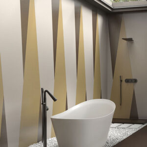 Technolam Pixel modern Badezimmer | Fliesen und Fliesen