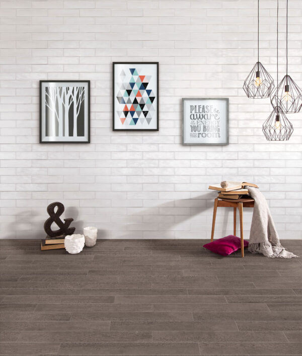 Terratinta Betonstil Holzoptik Bodenfliese | Mosaike und Fliesen