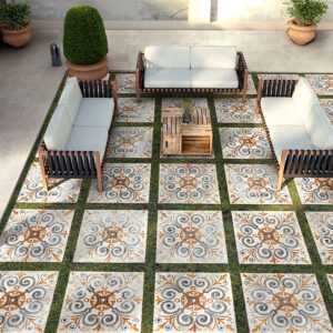 Tuscania Frühling Dekore FP2 Steinoptik Bodenfliese | Mosaik und Fliese