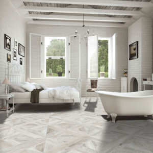 Tuscania Intarsio Holzoptik Bodenfliese | Fliesen und Bodenfliesen