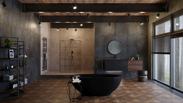 Tuscania Metropolitan modern Badezimmer | Fliesen und Fliesen