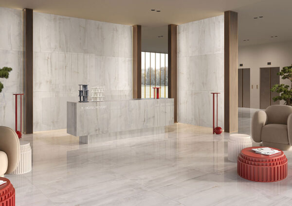 Tuscania White Marble Wandverkleidung | Fliesen und Fliesen