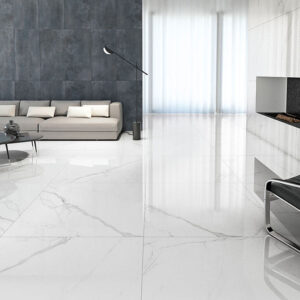 Tuscania White Marble Steinoptik Bodenfliese | Fliesen und Wandverkleidungen