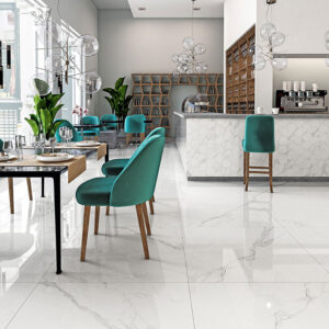 Tuscania White Marble Steinoptik Bodenfliese | Fliesen und Mosaike