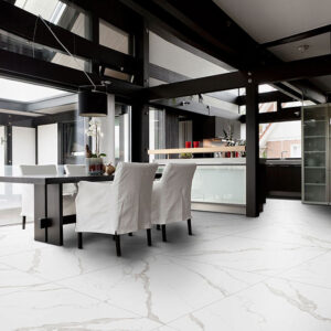 Tuscania White Marble Steinoptik Bodenfliese | Fliesen und Beläge