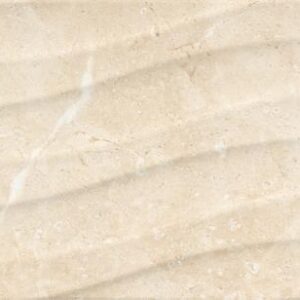 Undefasa Wandfliese Undefasa Etruscan Beige Bend dekor Wandfliese