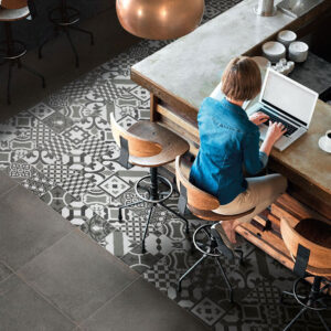 Ceramica Valsecchia Cementine Paint Steinoptik Bodenfliese