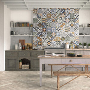 Ceramica Valsecchia Cementine Paint Küchenbodenfliese