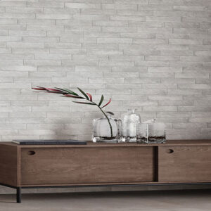 Vogue Brick Chalk Wandverkleidung | Fliesen und Wandverkleidungen
