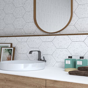 Vogue Hex Asthall Wandverkleidung | Fliesen und Mosaike