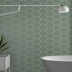 Vogue Hex Dursley Wandverkleidung | Fliesen und Fliesen