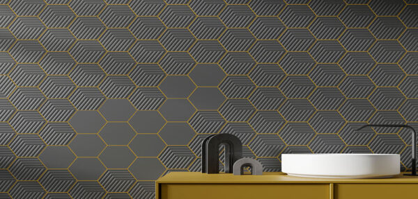 Vogue Hex Grange Wandverkleidung | Fliesen und Bodenfliesen