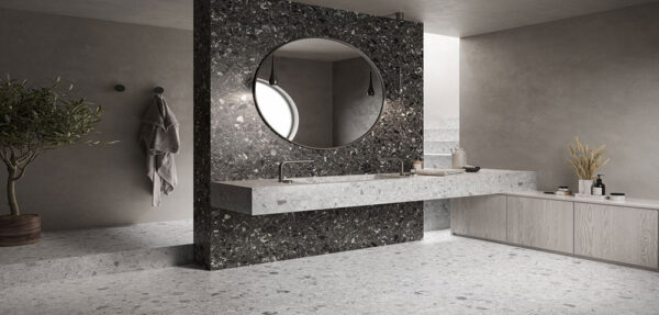 Vogue Slabs Pebblestone Wandverkleidung | Fliesen und Fliesen