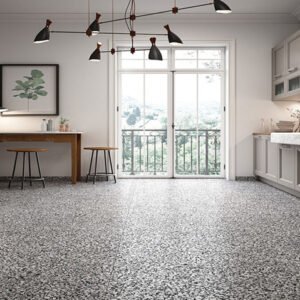 Vogue Terrazzo Steinoptik Bodenfliese | Fliesen und Bodenfliesen